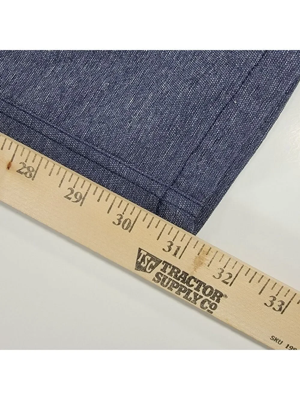 Lululemon Pants Mens 34x31 ABC Pant Slim Tech Canvas Heather Blue Golf Stretch - Picture 11 of 13